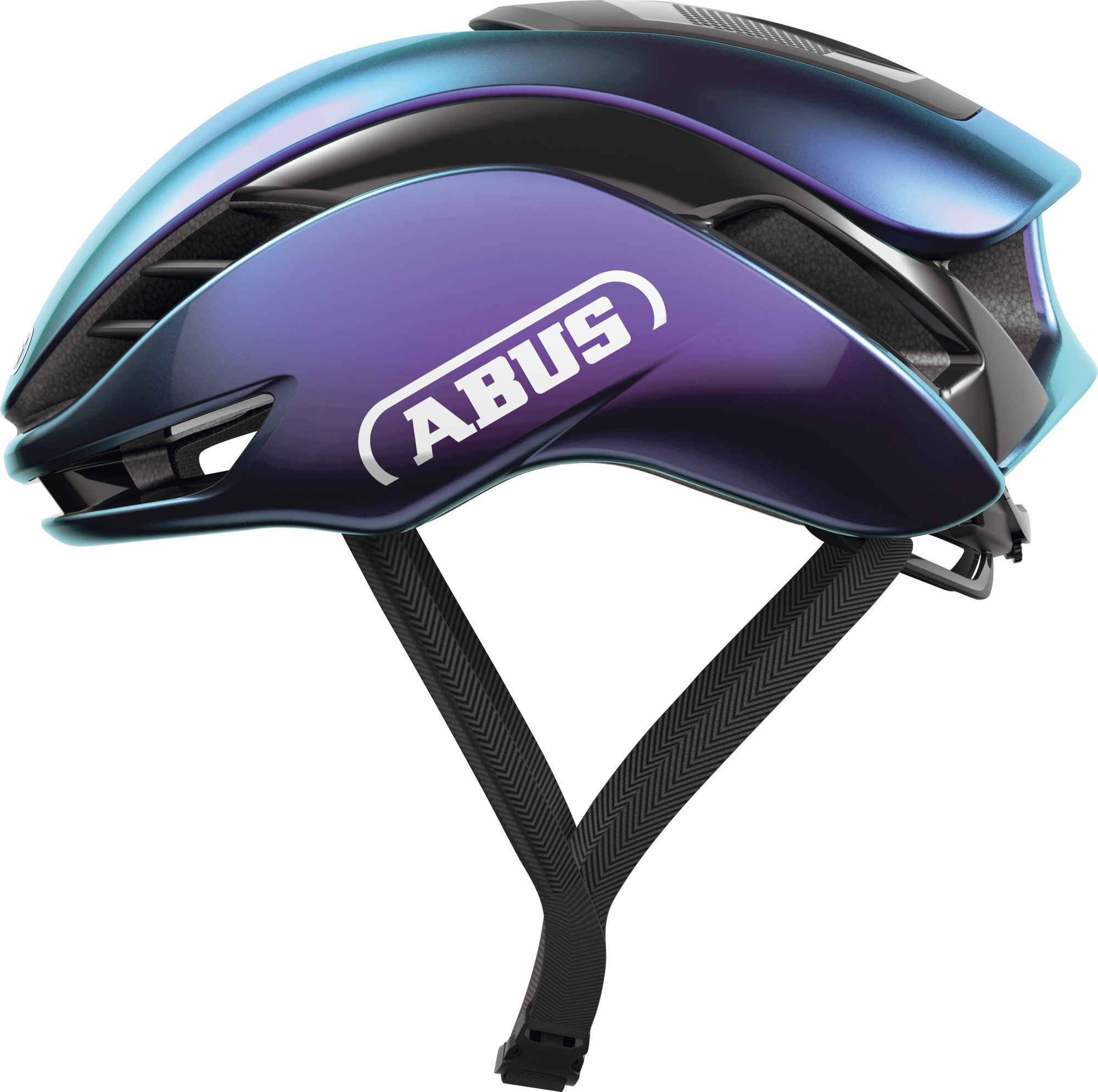 ABUS Rennradhelm GameChanger 2.0 - High Performance Aerohelm mit optimierter Aerodynamik und Belüftung - für Damen und Herren - Violett, Größe S (51-55 cm)
