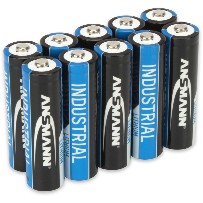 Ansmann Lithium-Industriebatterie Mignon AA 10er-Pack (1502-0005)