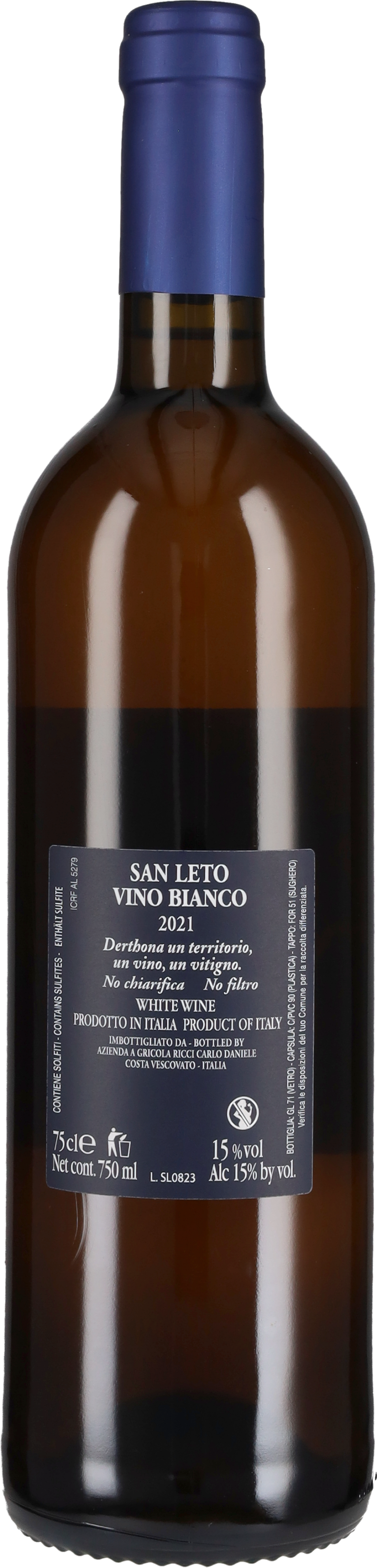 Ricci Daniele 'San Leto Etichetta Blu' Ricci 2021