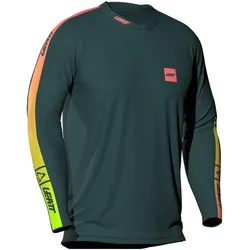 Leatt, Jungen, Velotrikot, Kinder-MTB-Radtrikot Gravity 4.0 (S), Grün, S