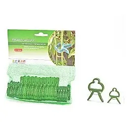 Pflanzenclips Rankhilfe Kletterhilfe Staudenhalter Pflanzenhalter 20 Stück 2