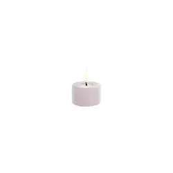Uyuni LED Stumpenkerze 5 x 2,8cm melted light lavender