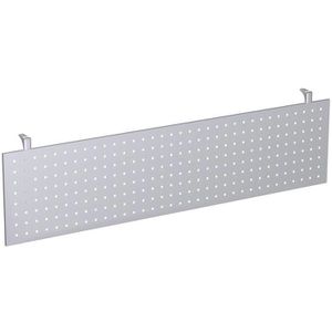Geramöbel Sichtblende 4 Fuß Flex, silber, Maße: 158 x 44,2cm