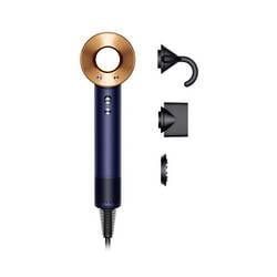 dyson Supersonic HaartrocknerHairdryer straight+wavy Prus Haartrockner Blau, Kupfer 113277-01