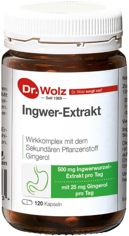 Ingwer Extrakt Doktor wolz Kapseln