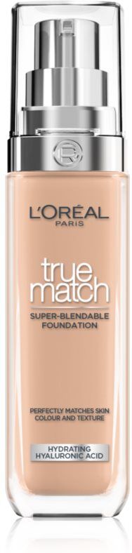 L’Oréal Paris True Match Flydende foundation Skygge 4.5 N True Beige 30 ml