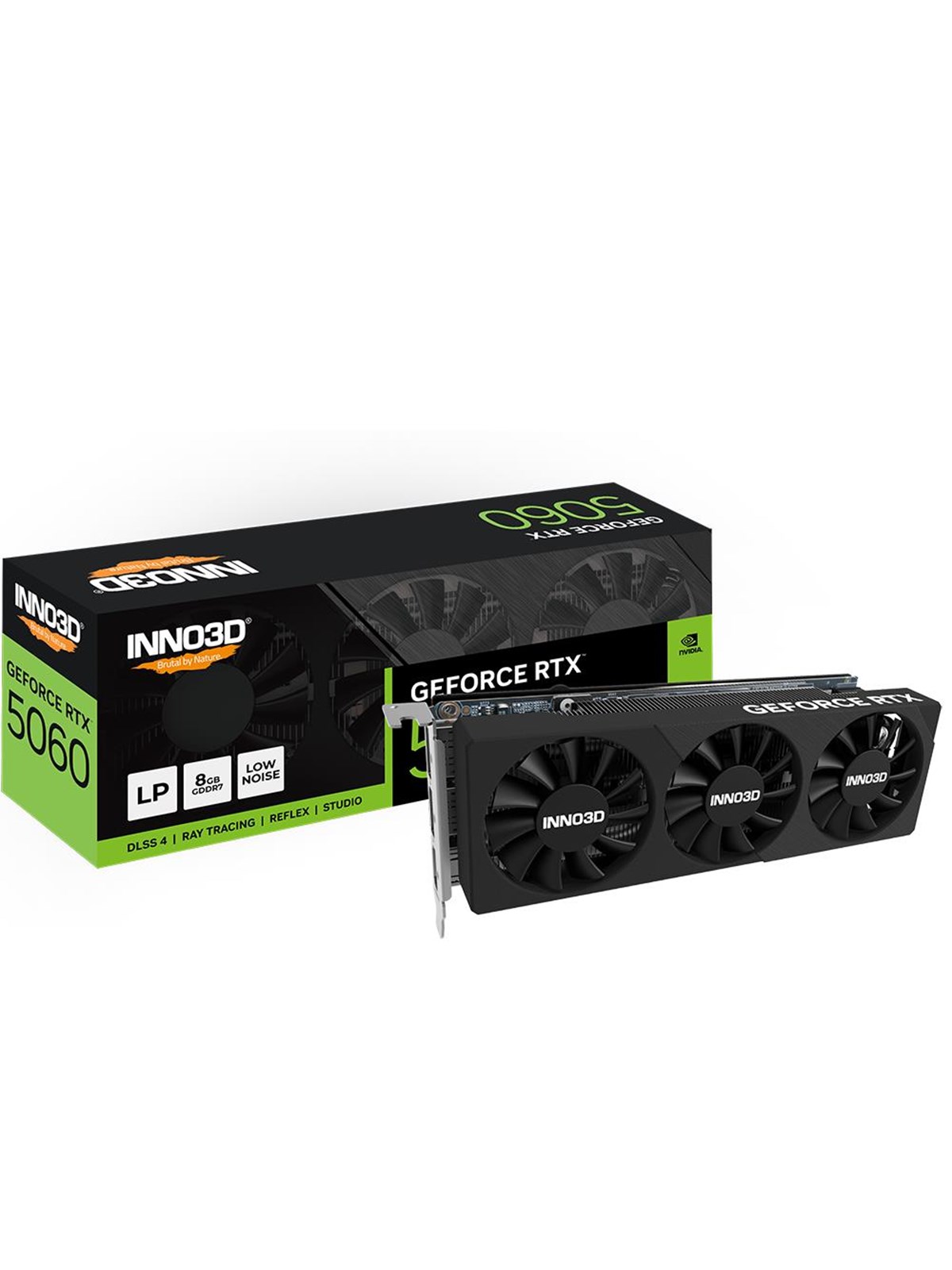 Inno3D GeForce RTX 5060 Low Profile - 8GB GDDR7 RAM - Grafikkarte