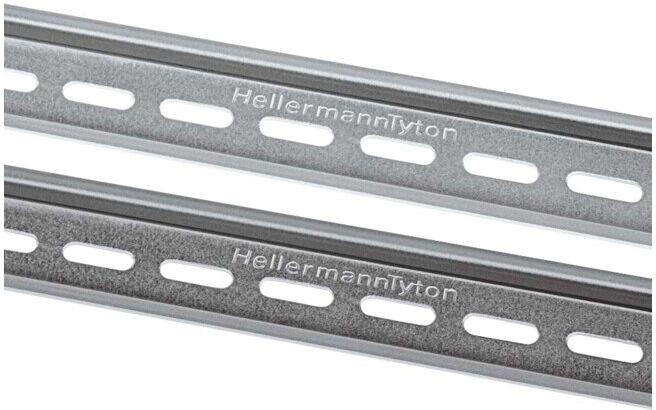 HellermannTyton Rail porteuse perforée galvanisée à bande 40m DELTA-3F/BV ; Hellermann Tyton (181-47061)