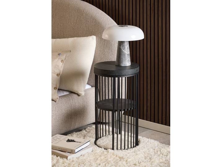 Table d’appoint ronde Ø 35cm Noir