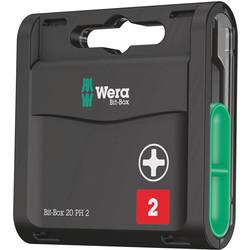 Wera 05057750001 05057750001 Bit-Set 20teilig Kreuzschlitz Phillips