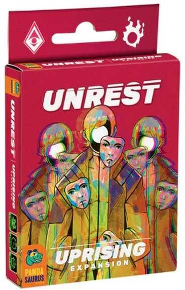 Unrest: Uprising Expansion for Two Players, Ages 12+, by Pandasaurus