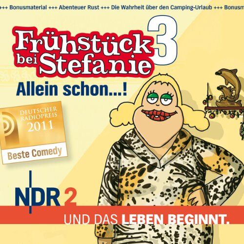 Harald Wehmeier - NDR 2 - Frühstück bei Stefanie 3 - Allein schon...! - Preis vom 13.10.2026 11:25:28 h