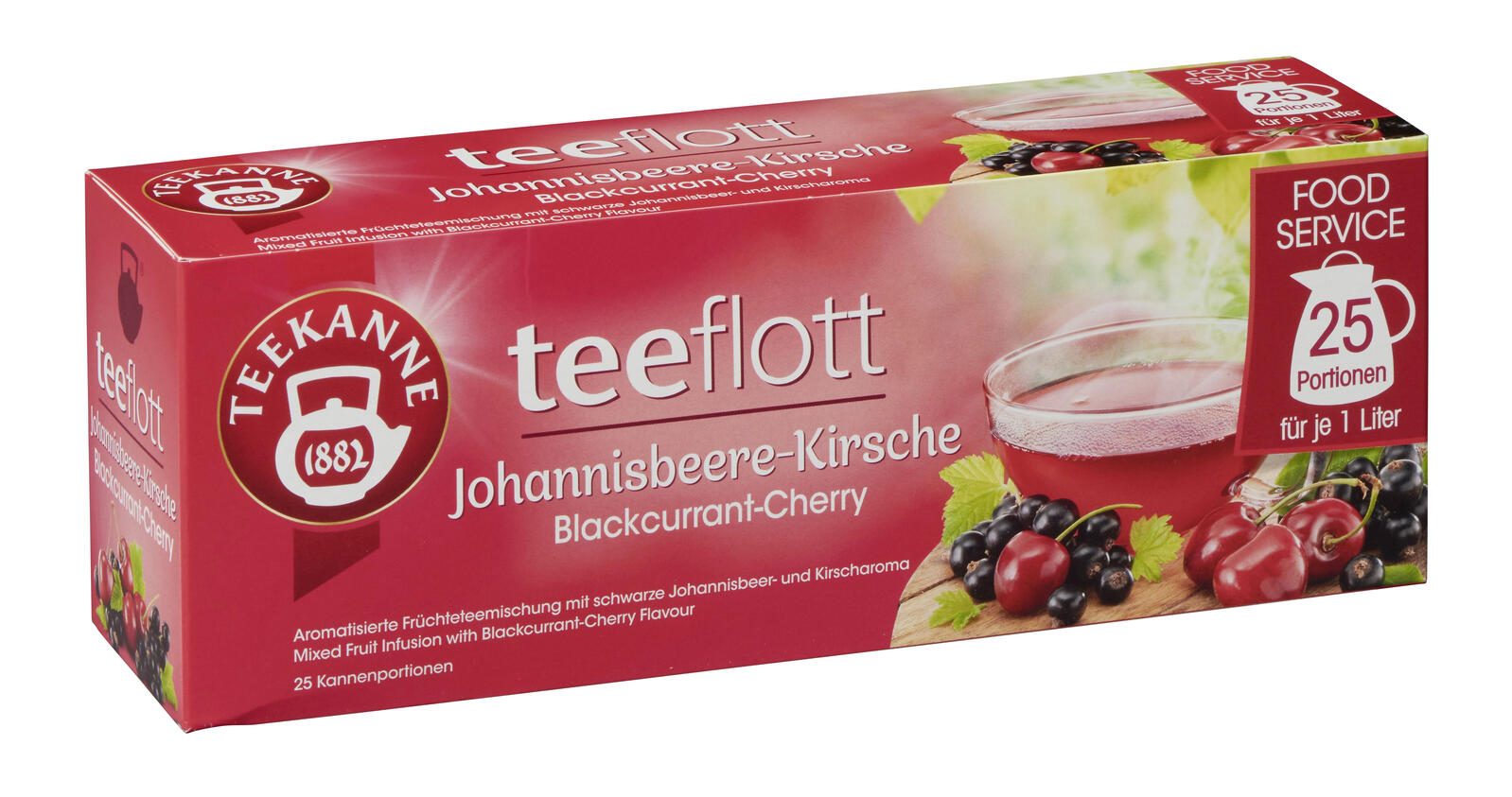 TEEKANNE teeflott Johannisbeere-Kirsche 4009300058670