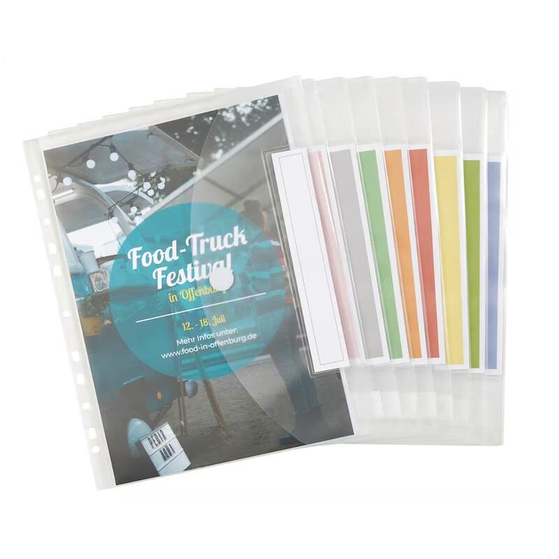 FolderSys Dokumententaschen DIN A4 0.2 mm transparent 40166-04