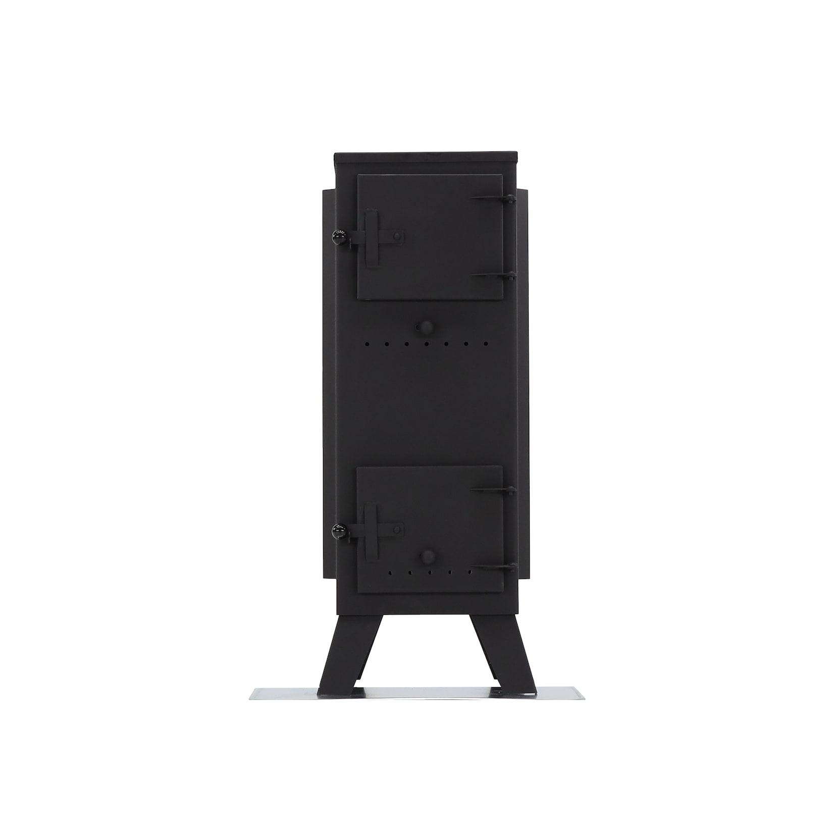 Magnus Kaminofen 7,5 kW mit Schamottstein GT7PR schwarz Ofen für Werkstatt Kamin