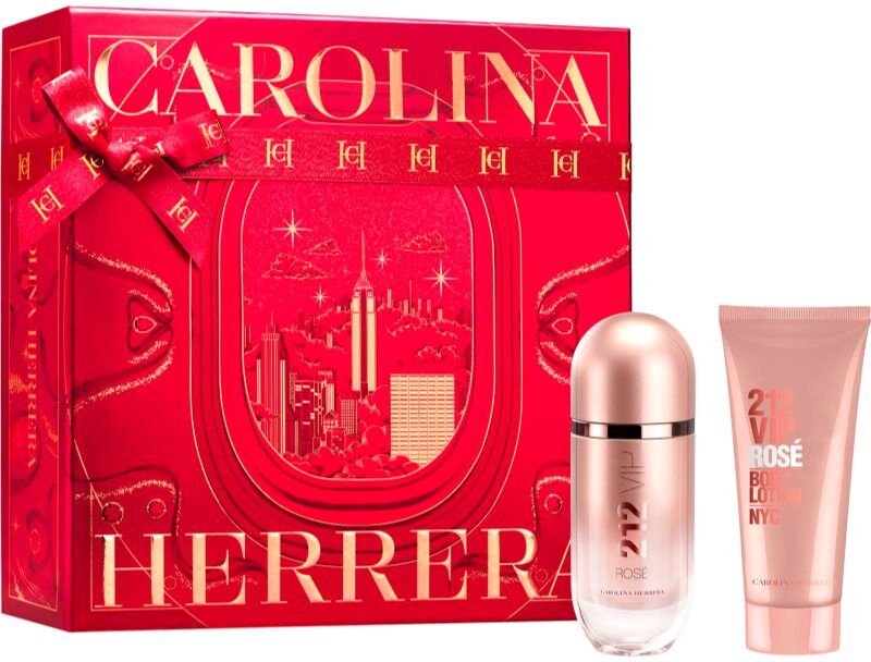 CAROLINA HERRERA 212 VIP Rosé gift set W