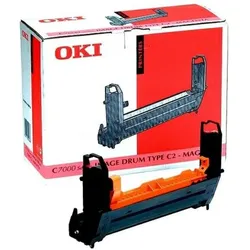 OKI 41962806TYPE C4 Drum Kit magenta 23.000 Seiten Magenta C 7100, Drucker Zubehör