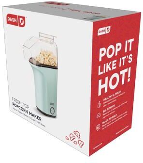 Dash Aqua 16 cups Air Popcorn Machine
