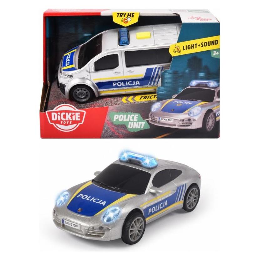 Dickie SOS vehicle Police unit 2 types (203712027SPL)