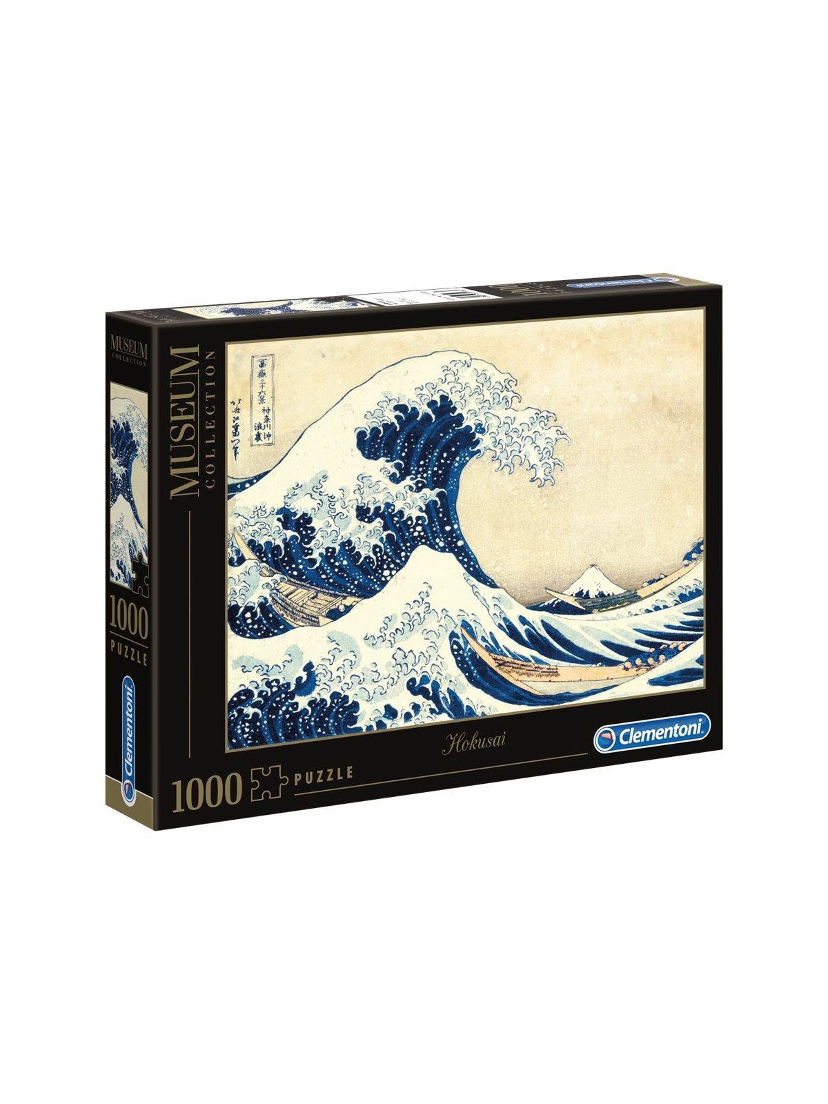 Clementoni Puzzle MUSEUM LA GRANDE ONDA DI HOKUSA, 1000-teilig