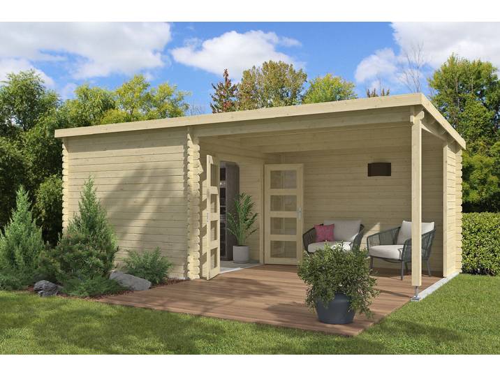 Montagezubehör NORDIC HOLZ Novia Plus , beige (natur), Holz teilmassiv, Beschläge, Montagezubehör, Zubehör für versetzen der Tür
