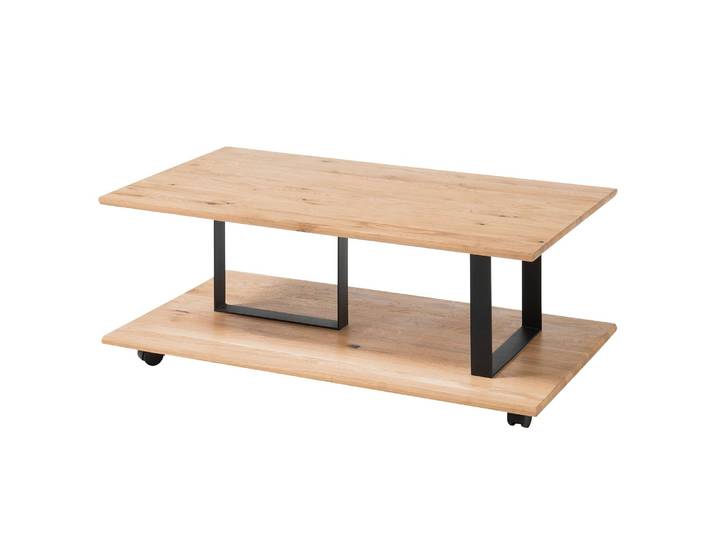 Table basse Maxim 110 x 36 x 60cm Marron/Noir/Chêne/Noir