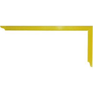 Hedue Zimmermannswinkel ZY, Y060, 600mm, aus pulverbeschichtetem Stahl, mm-Skala