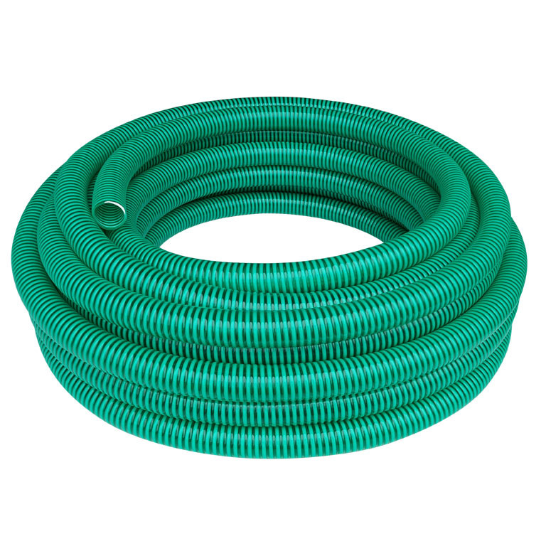 REKUBIK 32mm 1 1/4" (25m) Spiralschlauch Saug-/Druckschlauch Grün H100320250DE