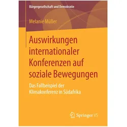 Auswirkungen internationaler Konferenzen auf soziale Bewegungen, Fachbücher von Melanie Müller