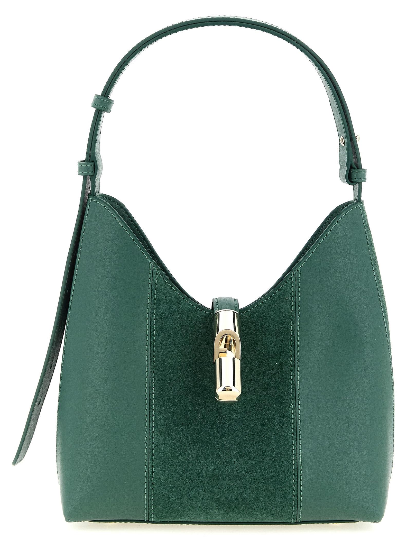 Furla Goccia S Hobo Umhängetasche grün Toni Edera Arch