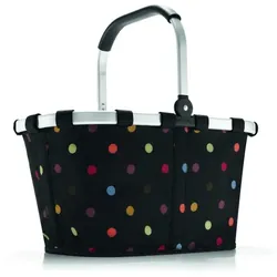 carrybag reisenthel - DOTS (BHT 29x48x28 cm) - schwarz - BHT 29x48x28 cm