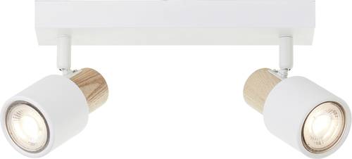 Brilliant Pini 10146/75 Deckenleuchte GU10 Weiß, Holz