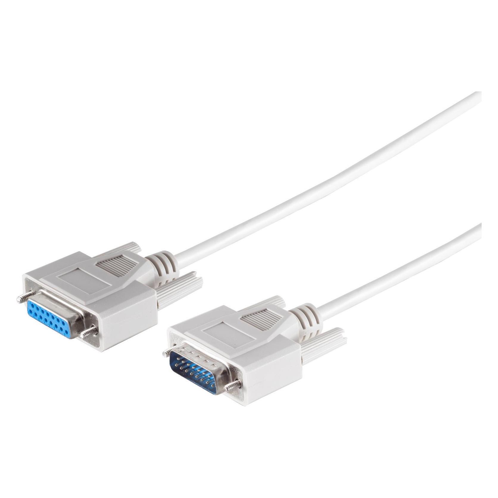 Shiverpeaks S/CONN maximum connectivity SUB-D Verlängerung, Joystick,15-pol. Sub-D-Stecker auf 15-pol. Sub-D-Kup (10 m) (78047-10)