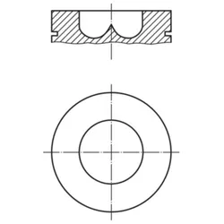 Kolben MAHLE 038 11 00
