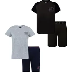 CR7 Cristiano Ronaldo Jungen Pyjama Basic Short 2er Pack