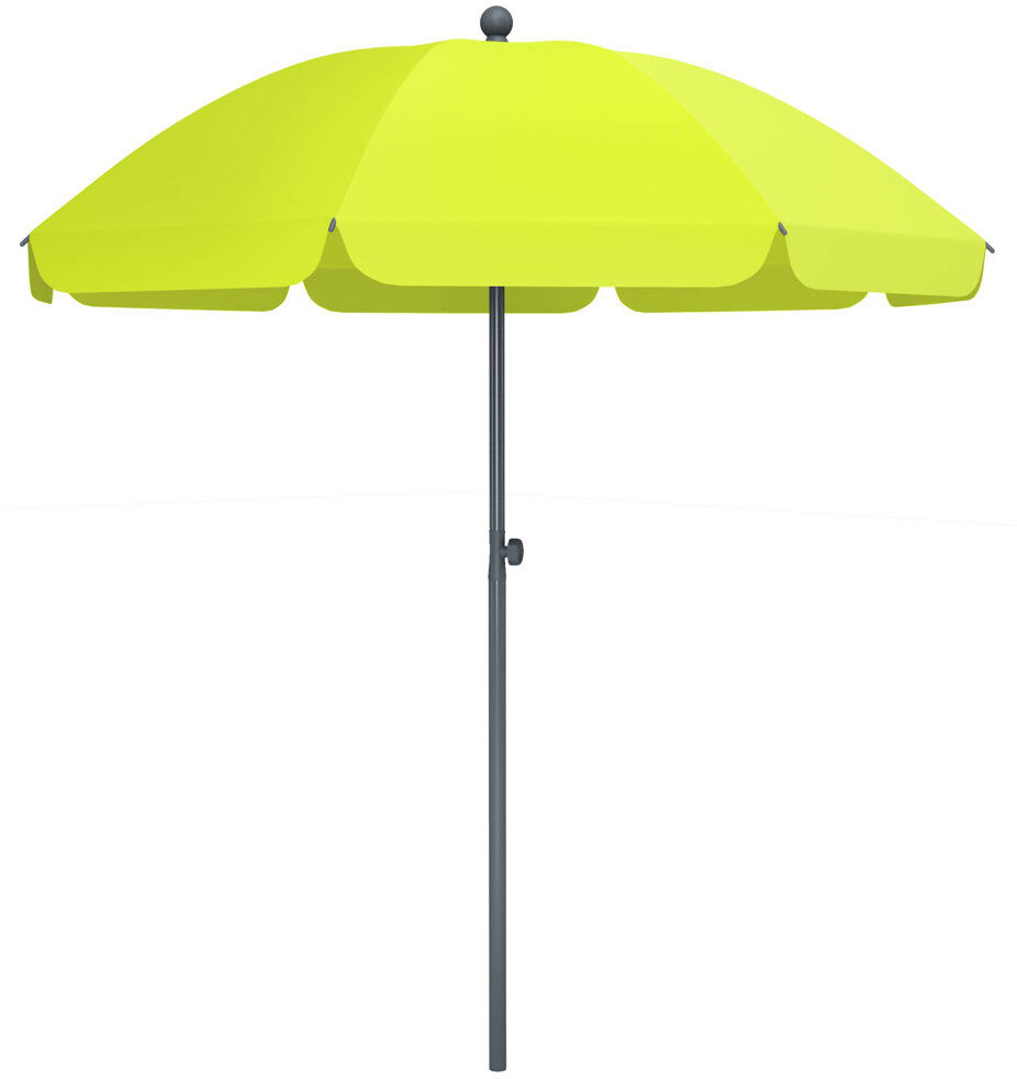 17 Stories Tilt Balcony Parasol with Manual Lift Green 210cm H x 175cm W x 175cm D