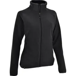 MAUL Damen Weste Ettlingen - Fleece Weste, Größe 44 in Schwarz Schwarz