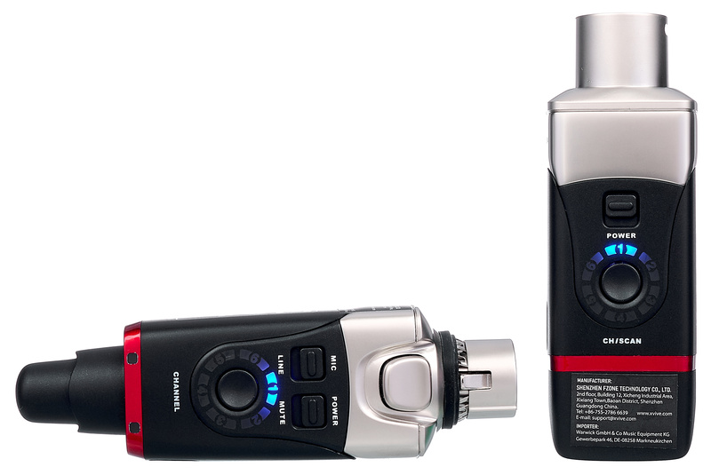 XVive U35 Microphone Wireless System nero