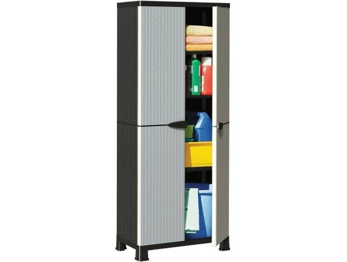 451®Neu Meuble Armoires Etagères Plastiques - Armoire de Chambre Meubles de Rangement pour Vêtements Chaussures 68x39x171 5 cm Desi