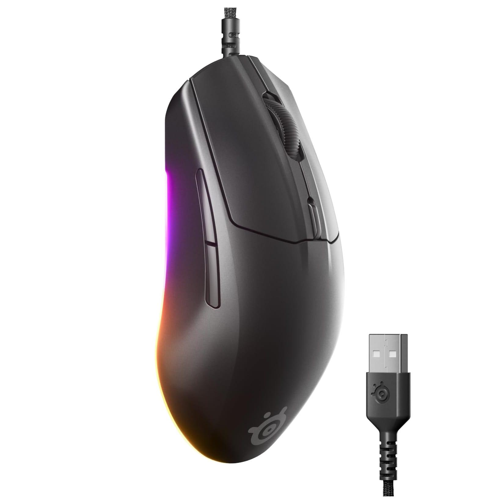 Steelseries Rival 3 Gen 2 - Schwarz Gaming-Maus