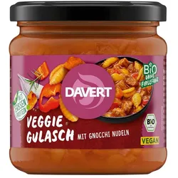 Veggie - Gulasch mit Gnocchi Nudeln Glas 330g