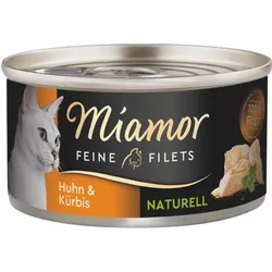 Miamor Feine Filets Naturell Huhn&Kürbis 48x80g Sparpaket