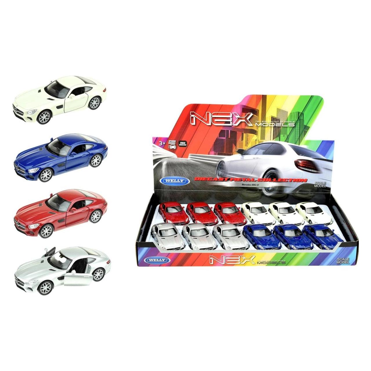 Toi-Toys Welly Mercedes-Benz AMG GT Modellauto (21610Z)