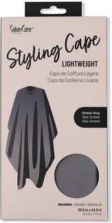 Salon Care Styling Cape Ombre Grey each