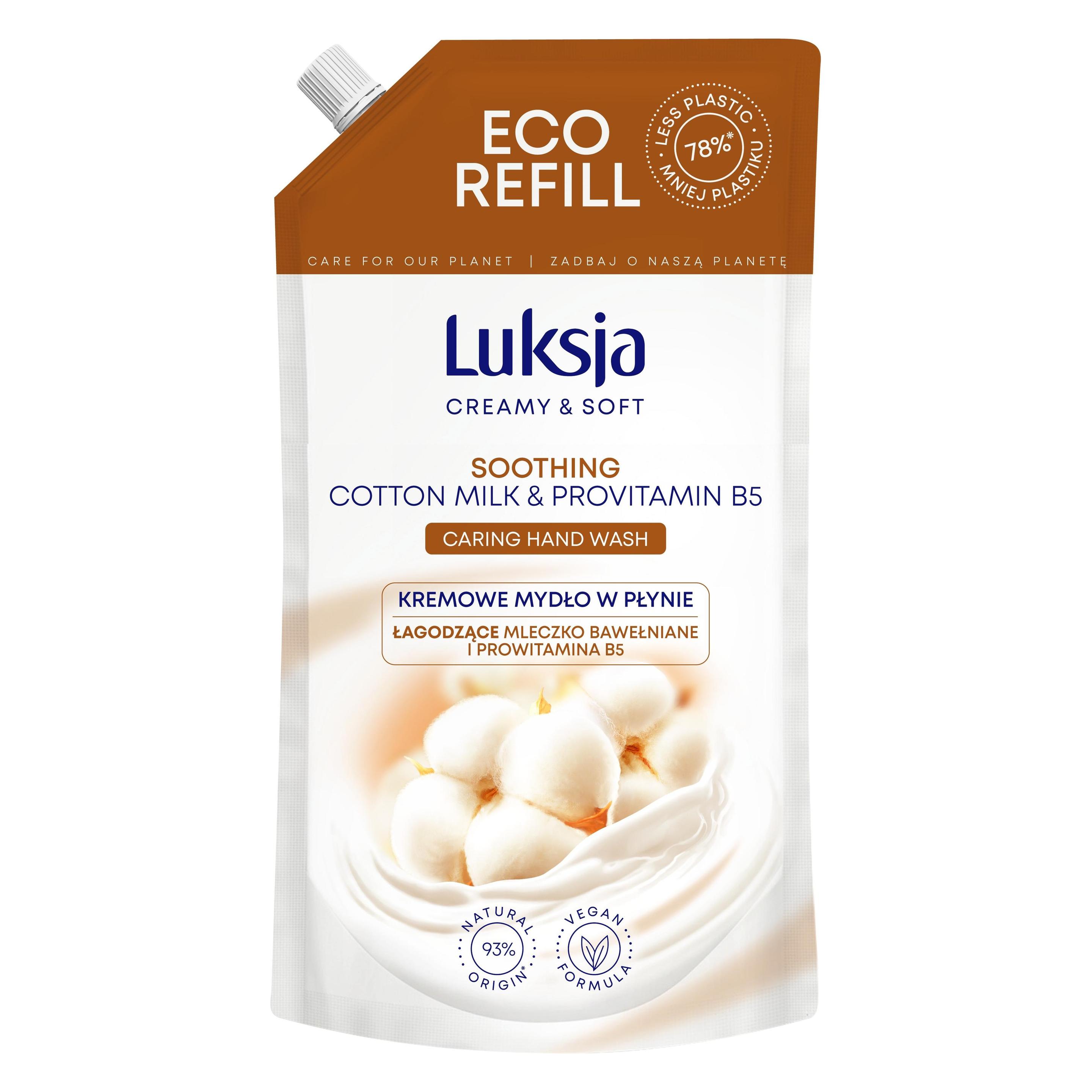 Luksja Cremige Flssigseife, Baumwolle, Vorrat 900ml (Flüssigseife, 900 ml) (44149788)