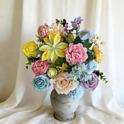 Garvee Artificial Flowers for Home Decor Indoor, , Decorative Floral t for Wedding Party Bouquets Centerpieces Backdrops