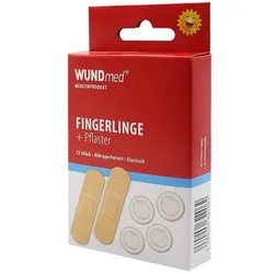 WUNDmed® Fingerlinge + Pflaster beige 12 St.