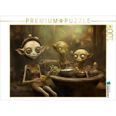 CALVENDO Puzzle Die Drei | 1000 Teile Lege-Größe 64x48cm Foto-Puzzle für glückliche Stunden, Game von , Calvendo Puzzle