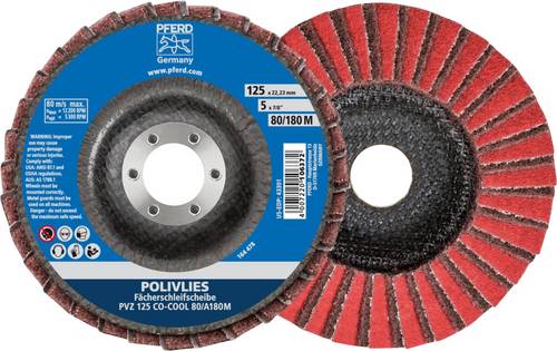 Fächerschleifscheibe D.125mm K.60/100 G Alu.Keramikkorn CO-COOL PFERD