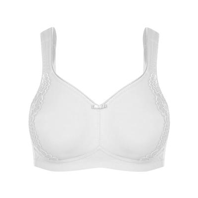 Minimizer-BH SUSA "Minimizer ohne Bügel London", Damen, Gr. 70, Cup F, weiß, Obermaterial: 76% Polyamid PA. 24% Elasthan EL., BHs Minimizer-BH